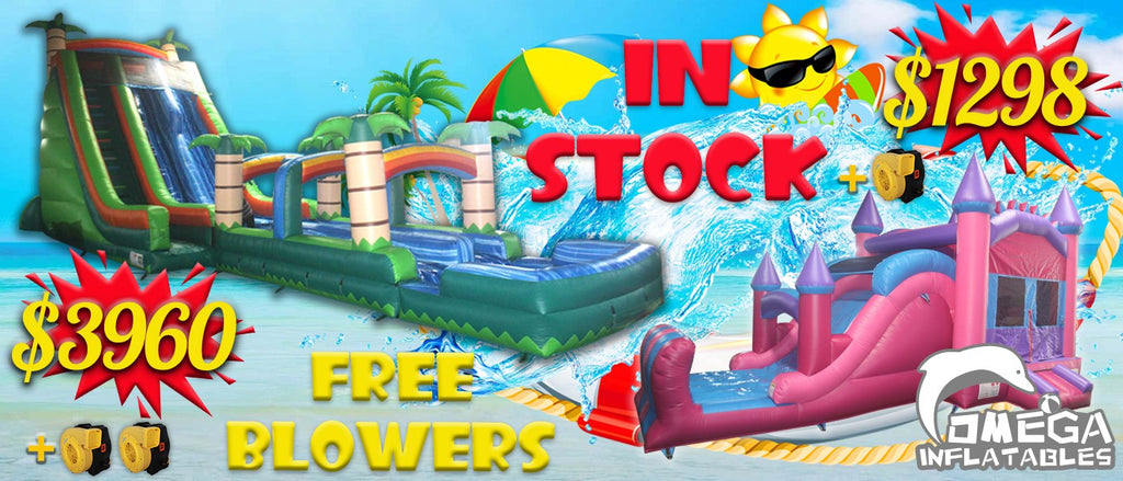 Commercial Inflatables Ready to Ship with Free Blowers