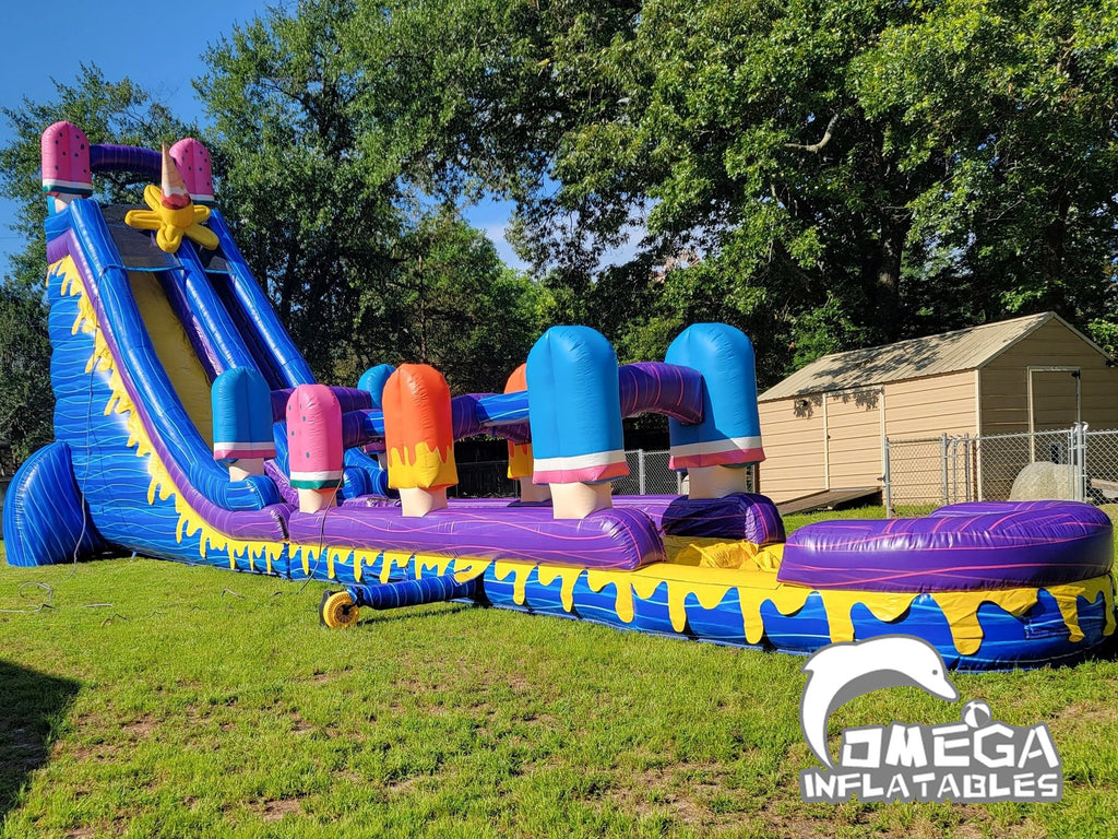 27FT Ice Pops Commercial Inflatable Water Slide