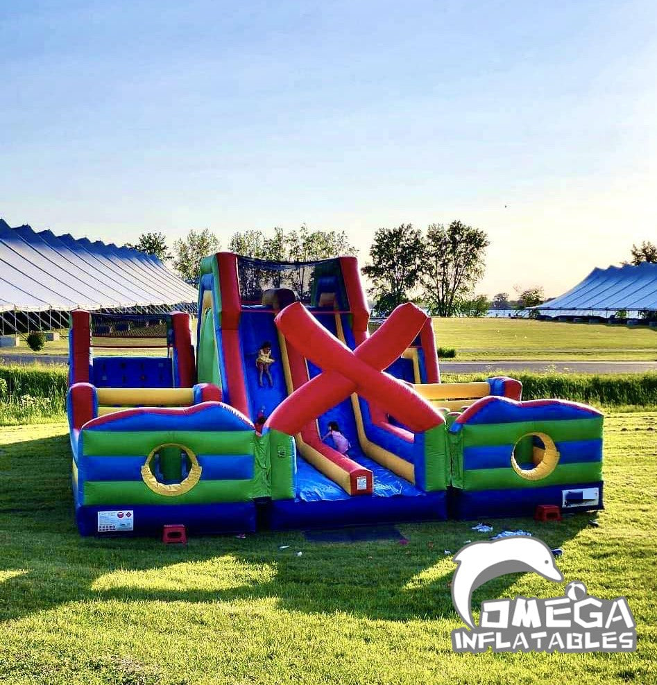 X Factor Inflatables Obstacle Course