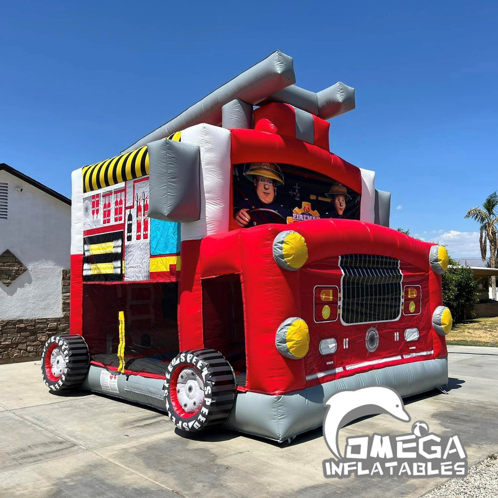 Fire Truck Bounce House