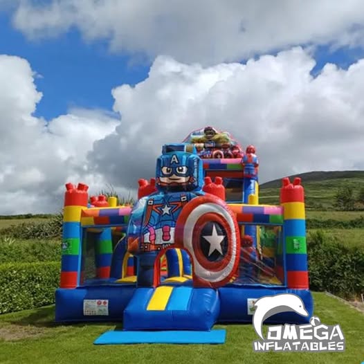 Customer Feedback - Inflatable marvel legoland