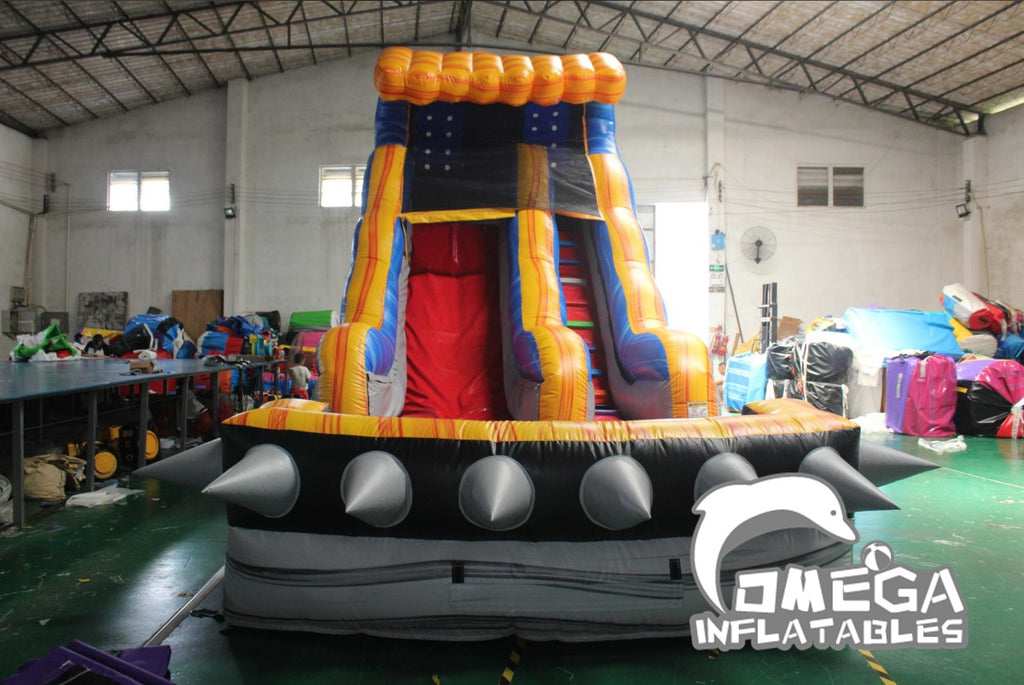 16FT Rocker WaterSlide Supplier