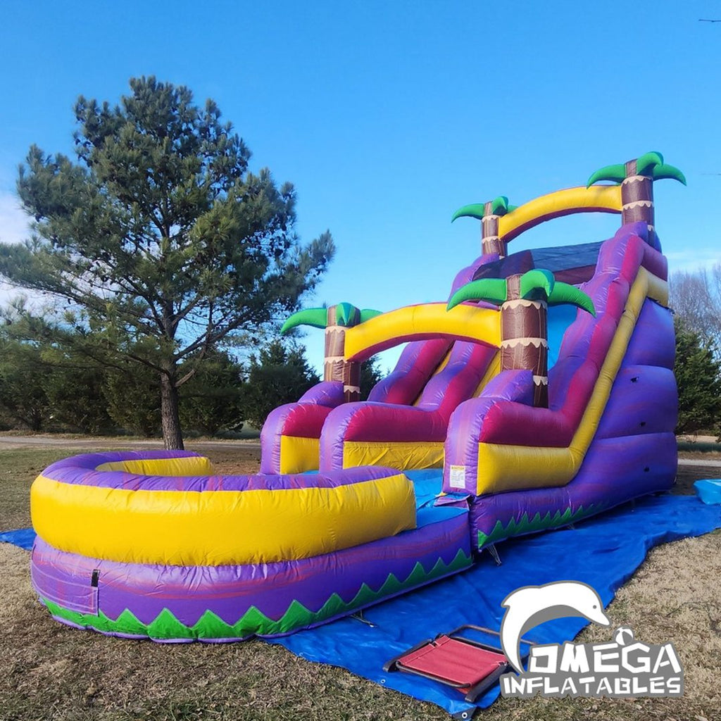 18ft Tropical Punch Water Slide