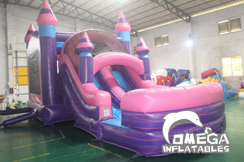 Marble Purple Inflatable Wet Dry Combo