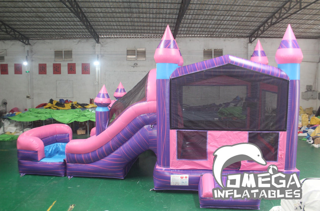 Marble Purple Inflatable Wet Dry Combo