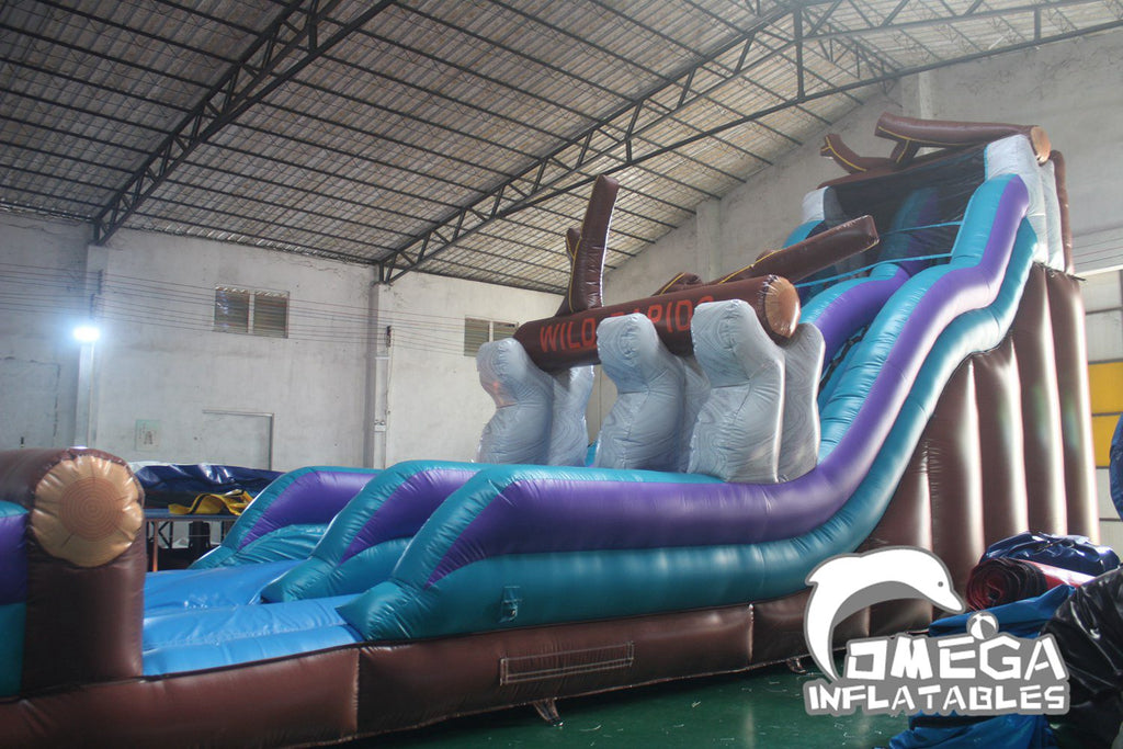 21FT Wild Rapids Inflatable Water Slide