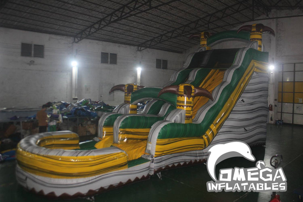 18FT Desert Oasis Commercial Water Slide