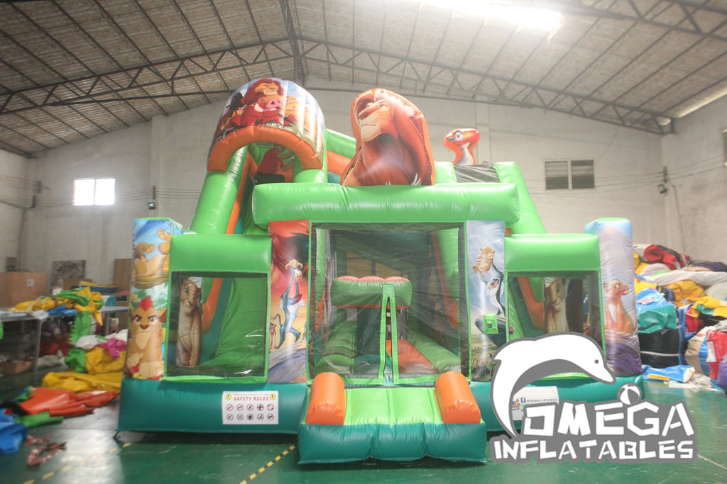 Lion King Commercial Inflatables Bouncy Castle