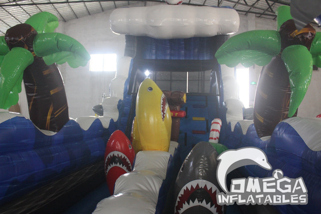 Ocean Inflatable Obstacle Course