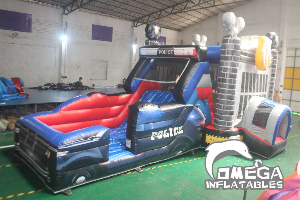 Police Car Inflatable Combo