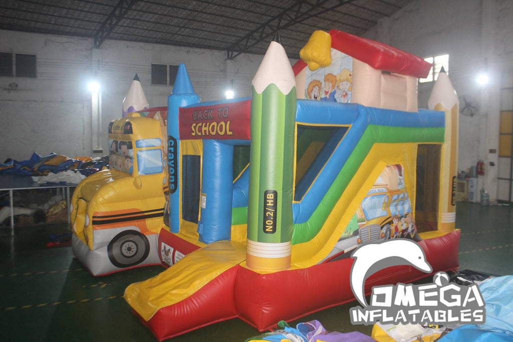 Back To School Bouncy Castle