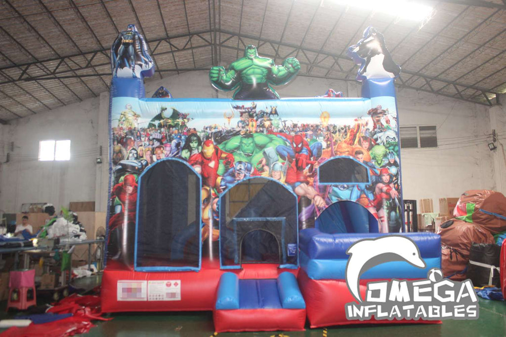 Super Heroes Inflatable Combo