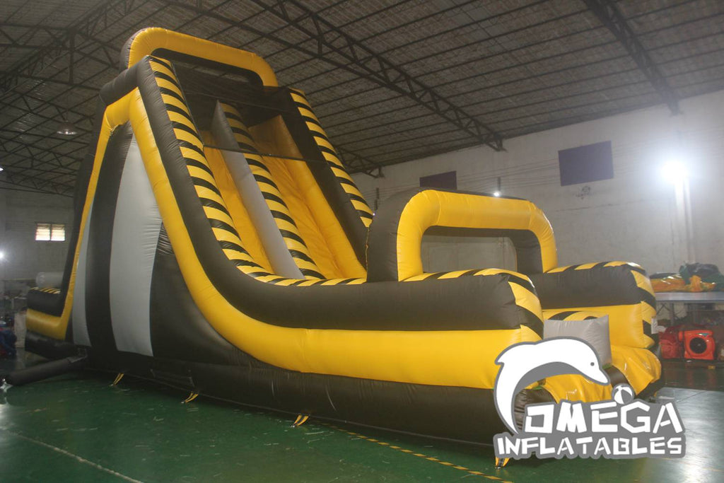 Venom Mega Inflatable Rock Climb Slide