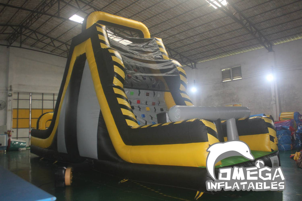 Venom Mega Inflatable Rock Climb Slide