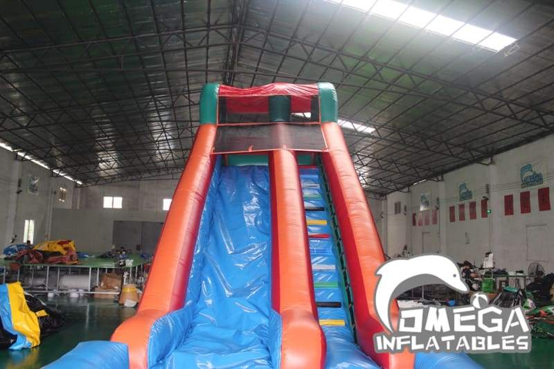 18FT Dino Fun Wet Dry Slide 2